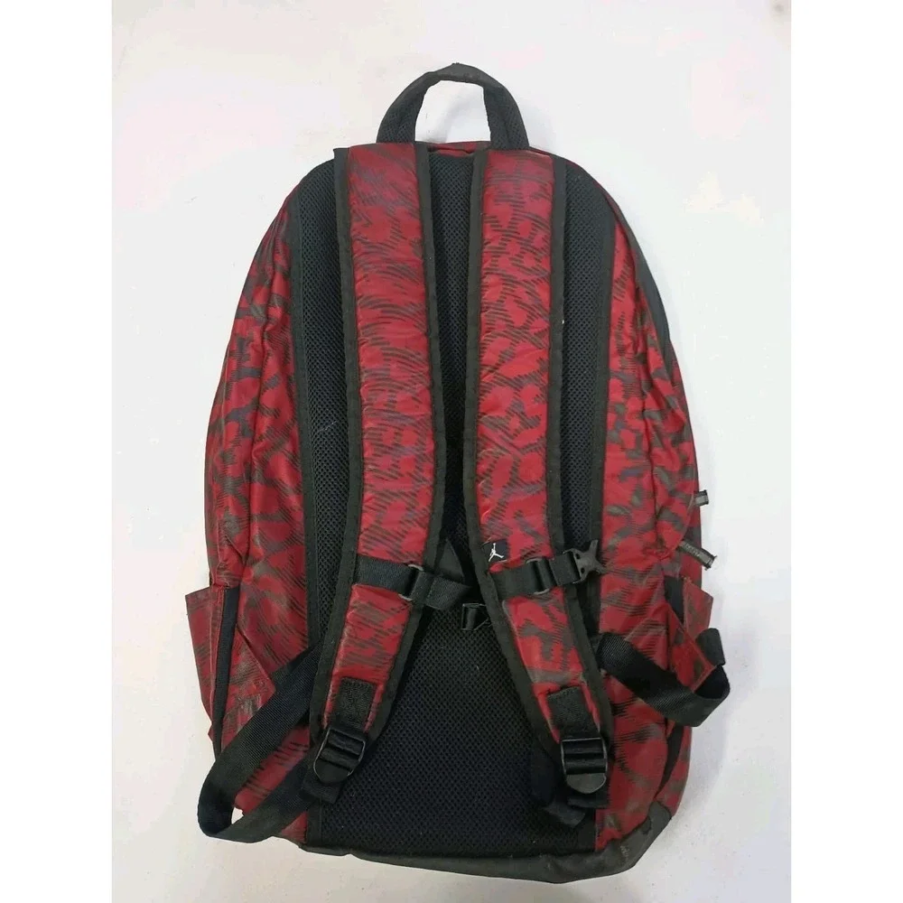 Nike Air Jordan Jumpman Backpack Red Black Laptop Sleeve Gym Bag 9A1776-B22
